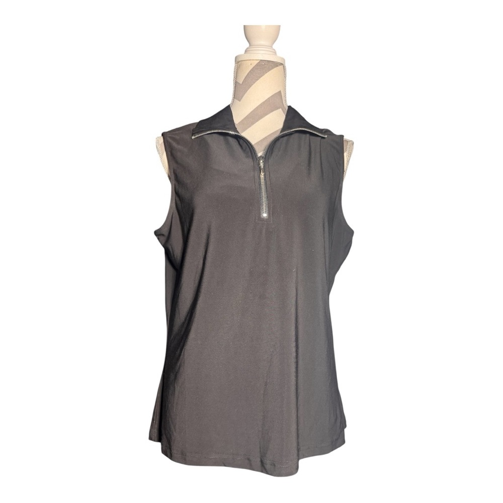 Sleeveless Black Women's Top